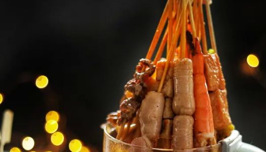 Late-night canteen - spicy skewers of incense [Beiding health pot recipe]