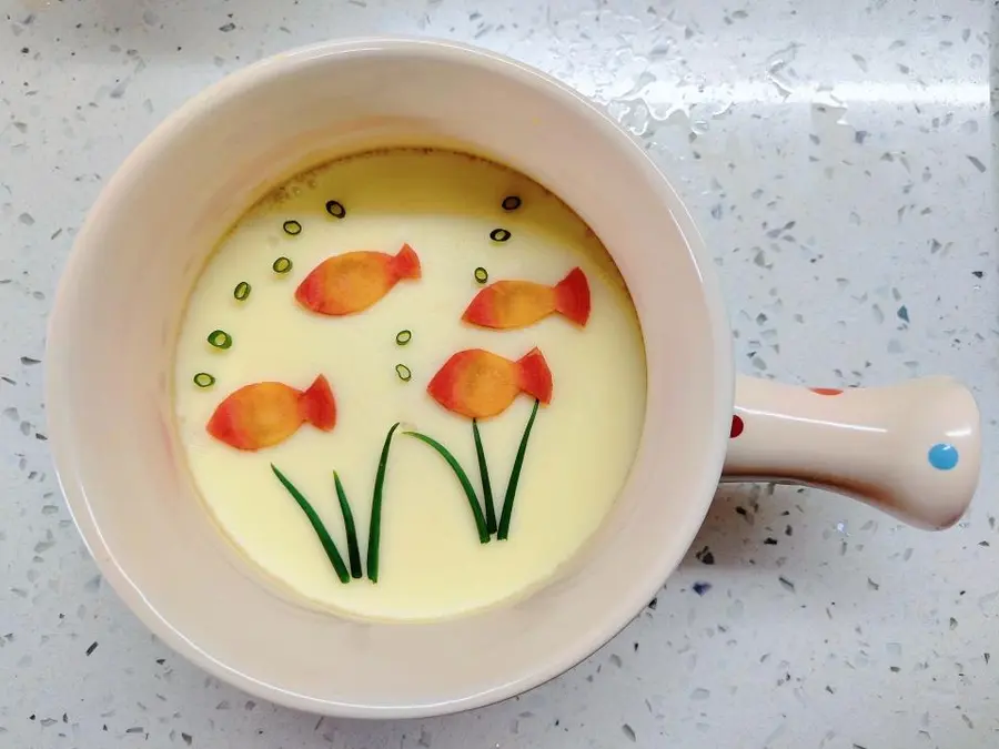 Nutritious and good-looking cartoon steamed eggs