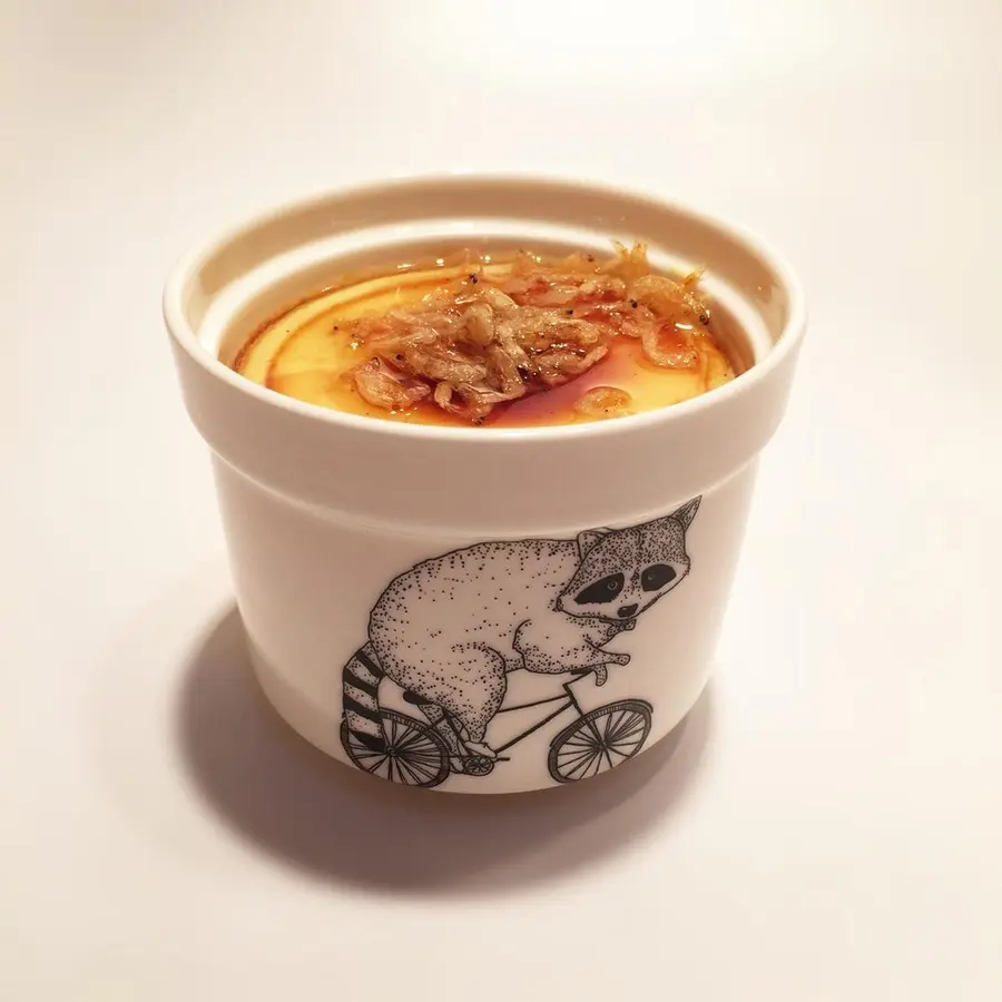 The best shrimp egg custard step 0