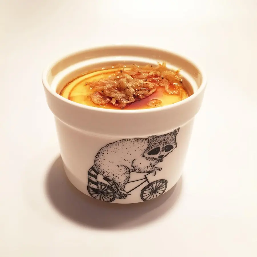 The best shrimp egg custard