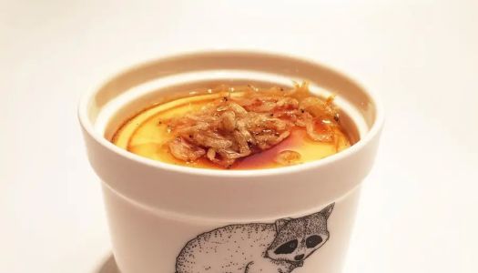 The best shrimp egg custard