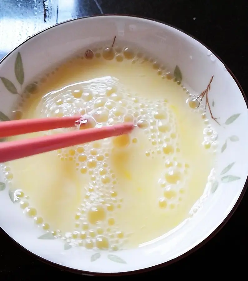 Steamed egg with tama tofu and shrimp step 0