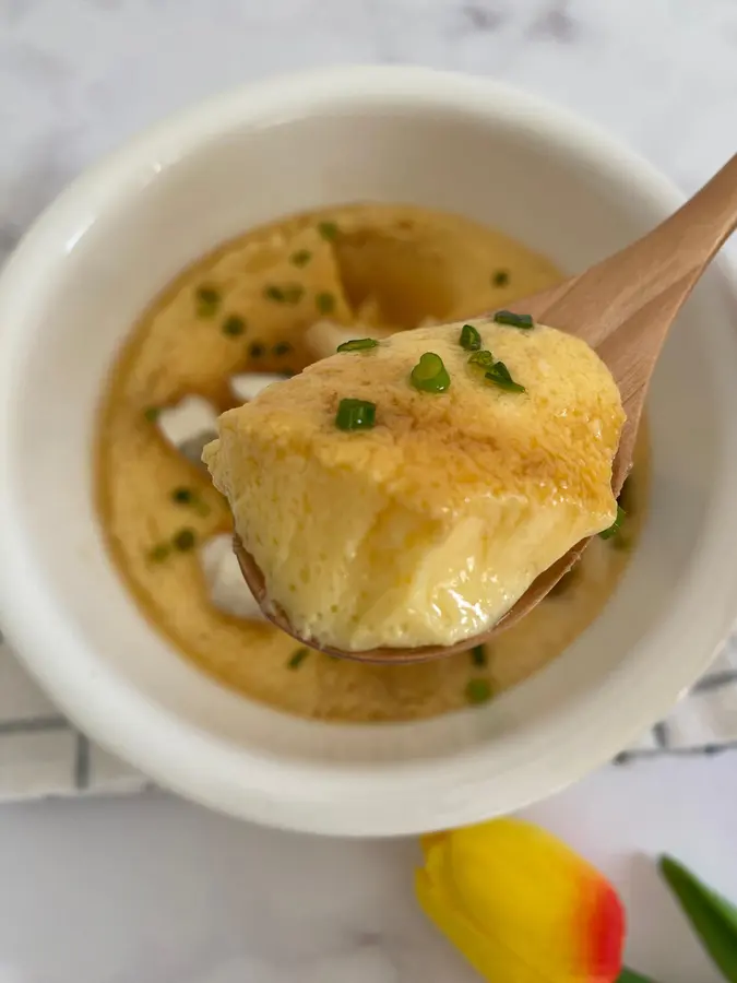 Baby nutritious food cod steamed eggs step 0