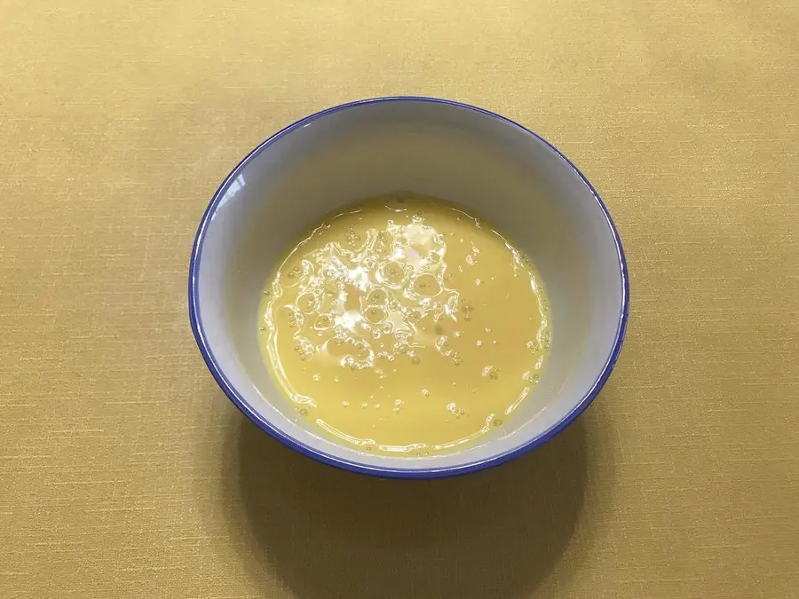 Steamed egg custard (mirror egg custard) step 0