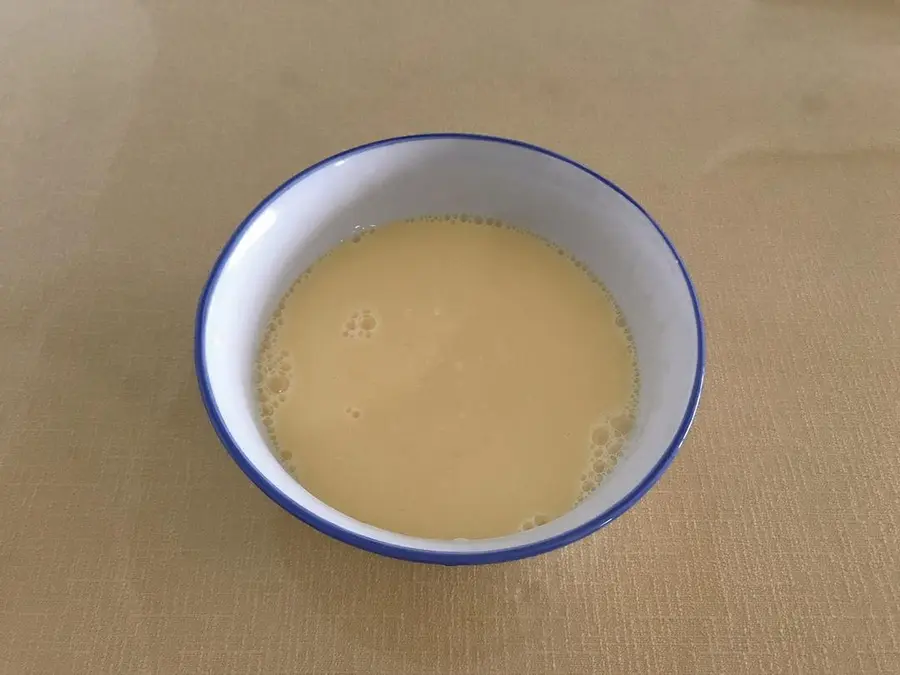 Steamed egg custard (mirror egg custard) step 0