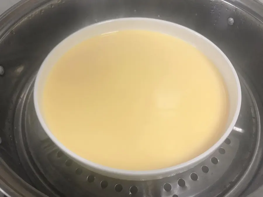 Steamed egg custard (mirror egg custard) step 0