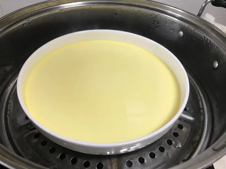 Steamed egg custard (mirror egg custard) step 0