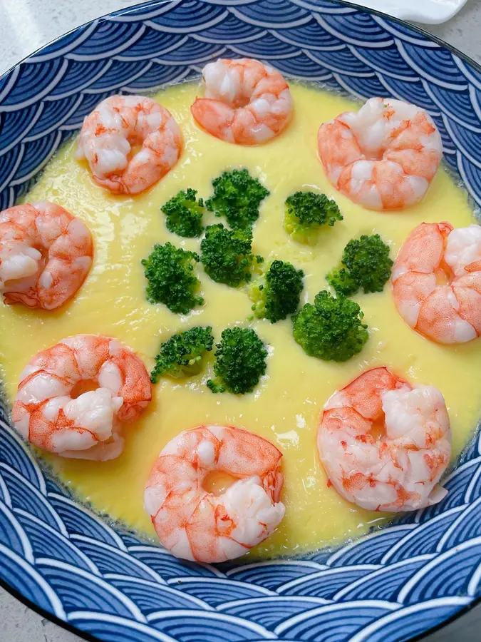 Super delicious steamed eggs with shrimp step 0