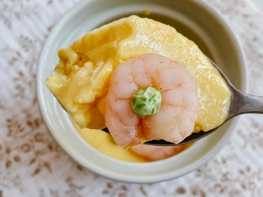 Steamed eggs with shrimp|Delicious, smooth and tender, melts in the mouth step 0