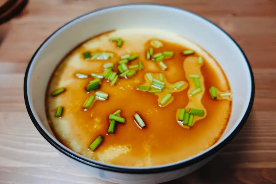 How to steam a creamy and refreshing steamed egg