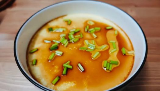 How to steam a creamy and refreshing steamed egg