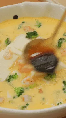 Steamed eggs with broccoli shrimp [baby food] step 0