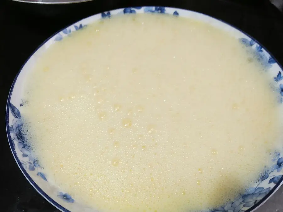 Deep-fried steamed eggs(Steamed egg custard) step 0