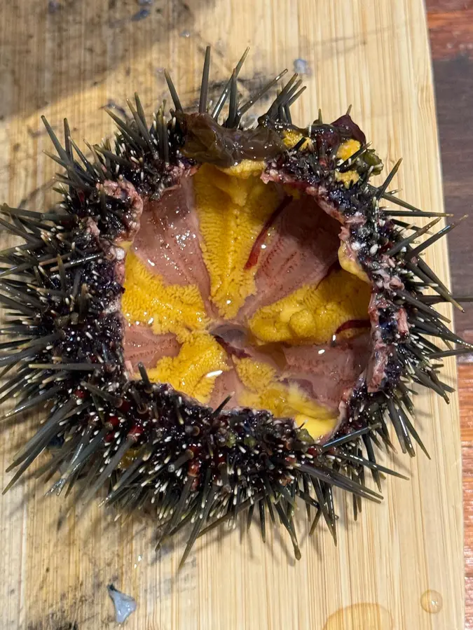 Steamed eggs with sea urchin step 0