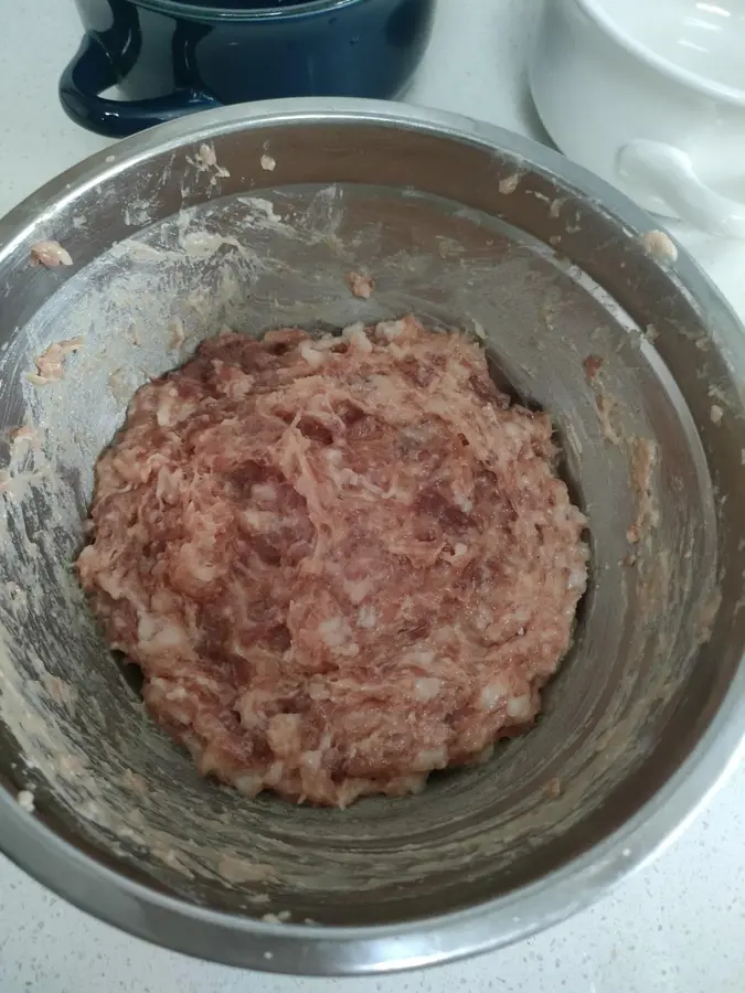 Steamed eggs on meatloaf step 0