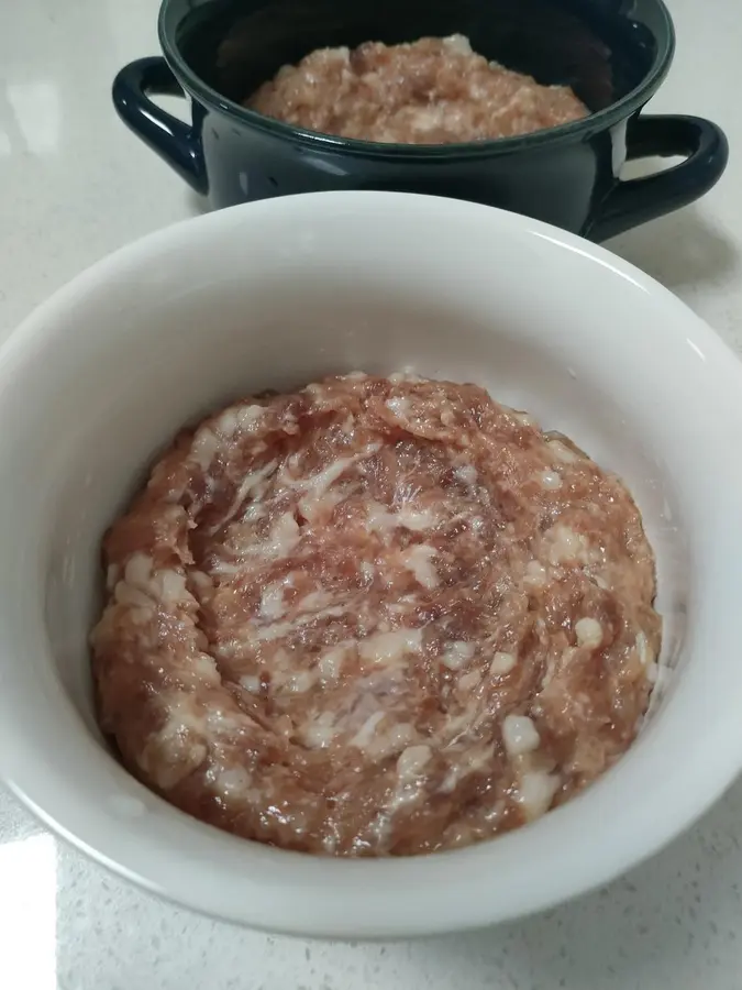 Steamed eggs on meatloaf step 0