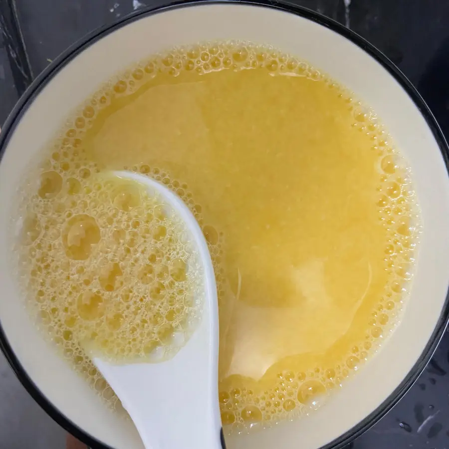 Rice cooker steamed custard step 0