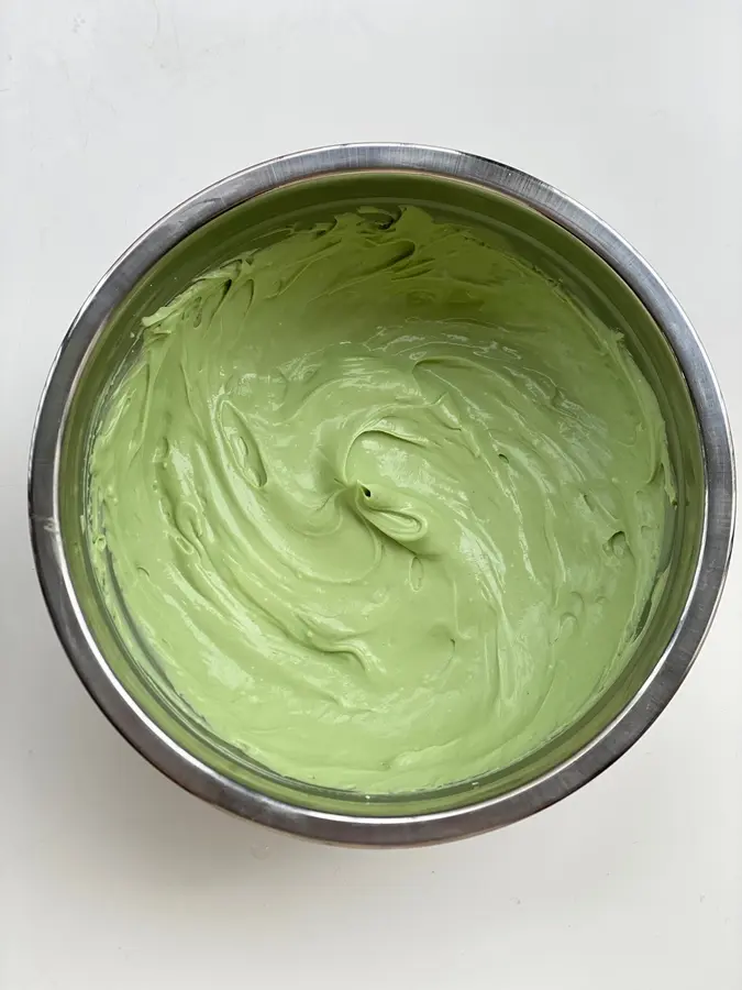 Do you know the same paragraph | Small fresh matcha soft cheese  soft glutinous brushed step 0