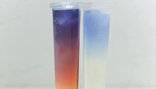 Daylight and morning and dusk - gradient drinks