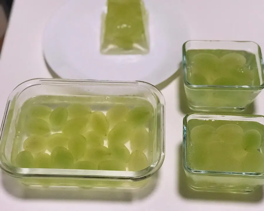 Green grape jelly (white jelly version) ~ a little freshness in summer ~ step 0