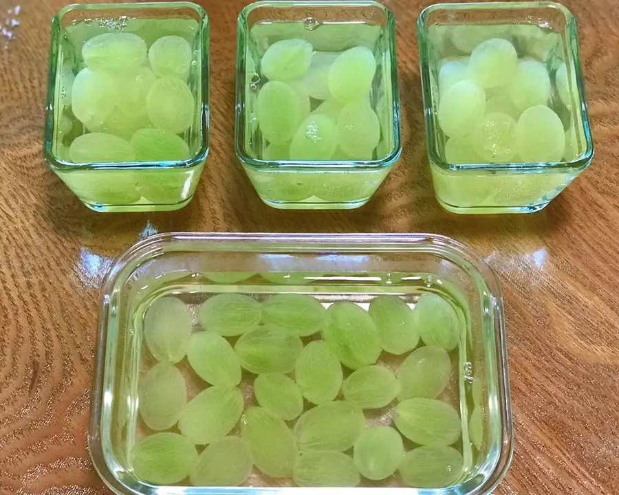 Green grape jelly (white jelly version) ~ a little freshness in summer ~