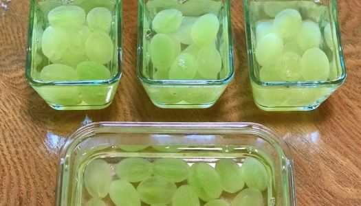 Green grape jelly (white jelly version) ~ a little freshness in summer ~