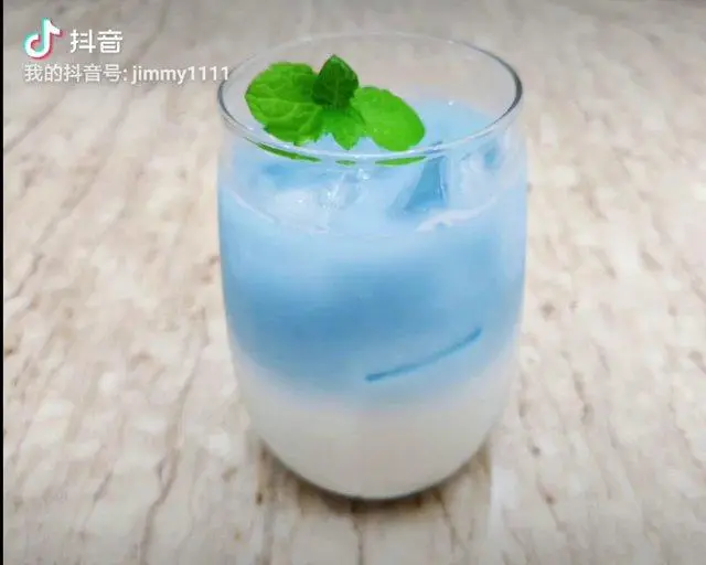 Castle in the Sky ~ Butterfly Pea Flower Milk