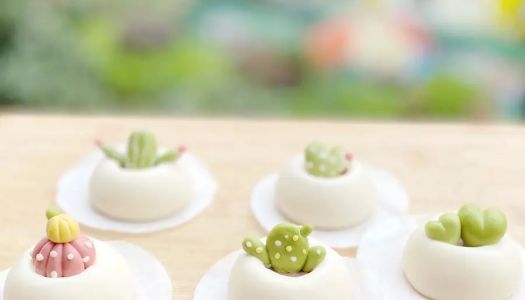 Original|Small fresh cactus potted steamed buns