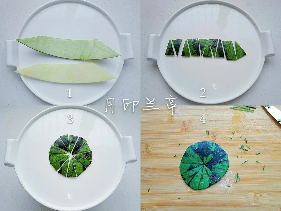 Simple and beautiful plate ornament (9) - cold spell onion lotus step 0