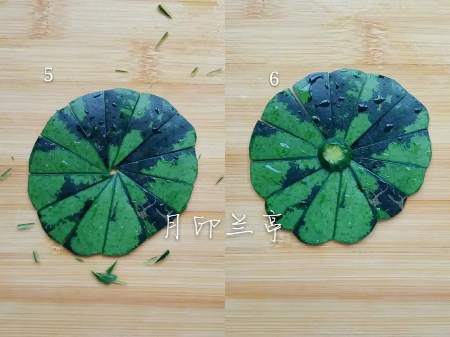 Simple and beautiful plate ornament (9) - cold spell onion lotus step 0