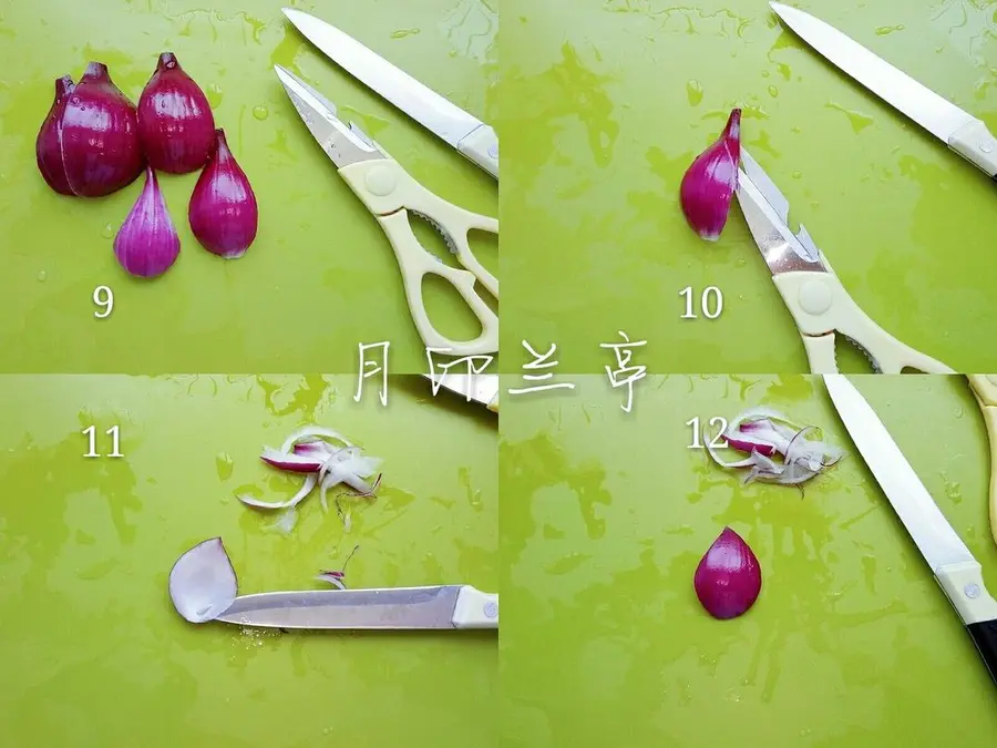 Simple and beautiful plate ornament (9) - cold spell onion lotus step 0