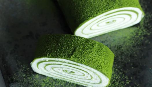 Matcha towel rolls - a little freshness in the summer