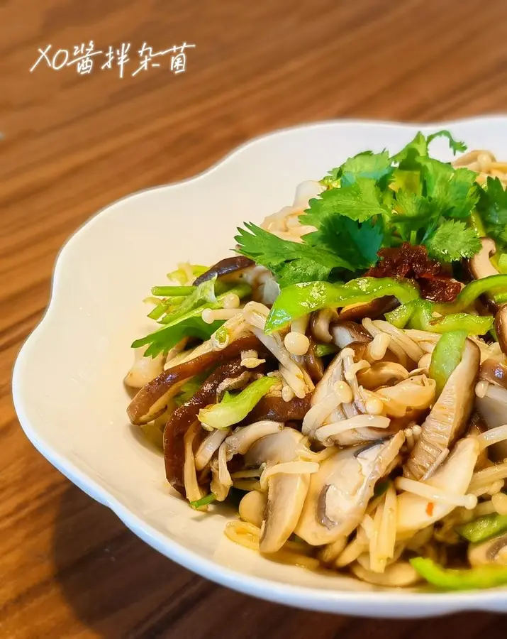 XO Sauce Mixed Mushrooms - Simple, small and fresh