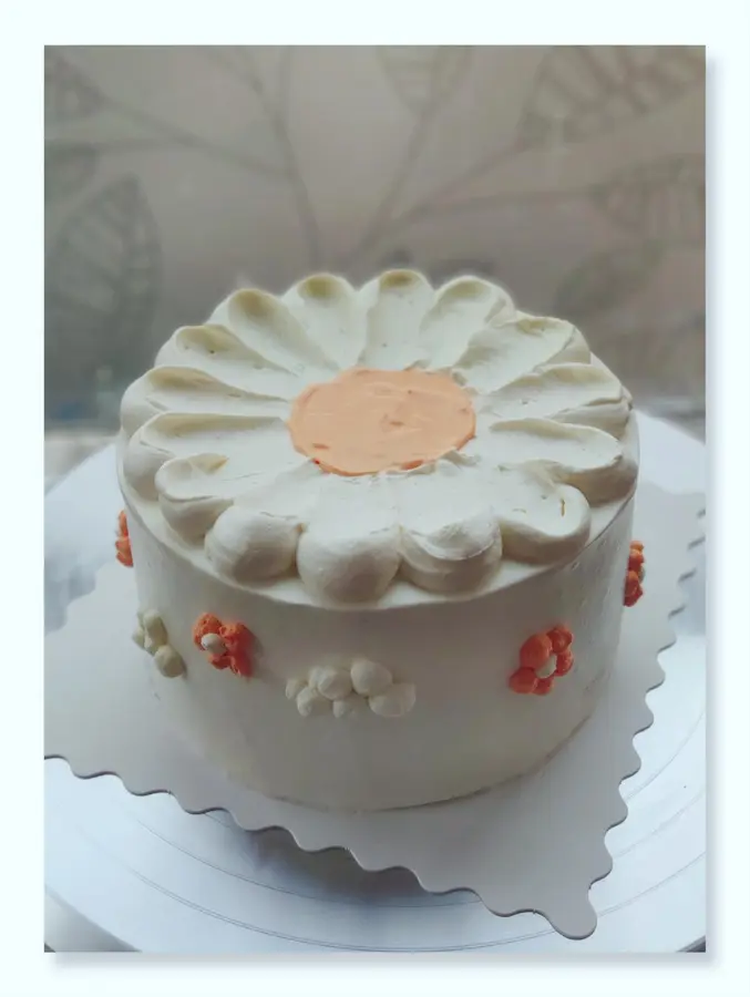 Little Fresh Birthday Cake - Little Flower Cake step 0