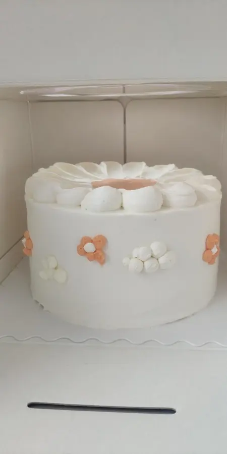 Little Fresh Birthday Cake - Little Flower Cake step 0