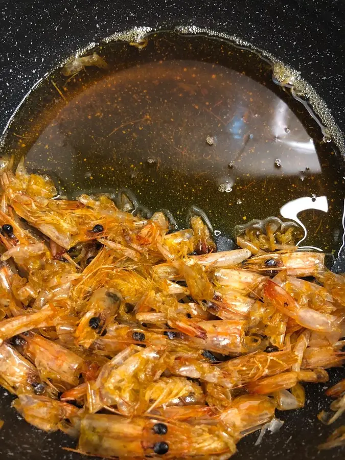 Small fresh Thai sweet and spicy prawns step 0