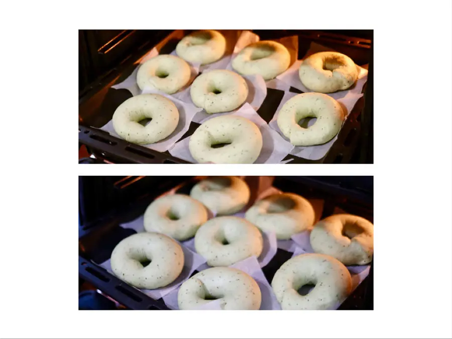 ã€Eat a bite of summerã€‘ Small fresh mint bagels step 0