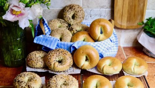 【Eat a bite of summer】 Small fresh mint bagels