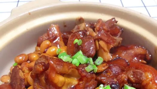 Drooling soybean stewed pig's trotters