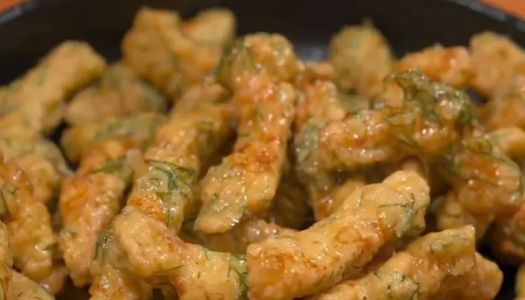 Fennel crispy meat