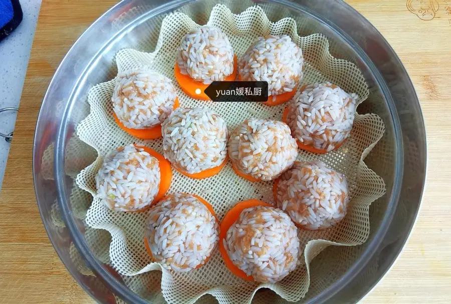 Pearl balls (Chinese New Year's Eve rice. Banquet dishes) step 0