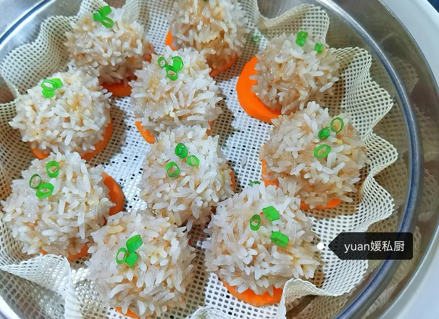 Pearl balls (Chinese New Year's Eve rice. Banquet dishes) step 0