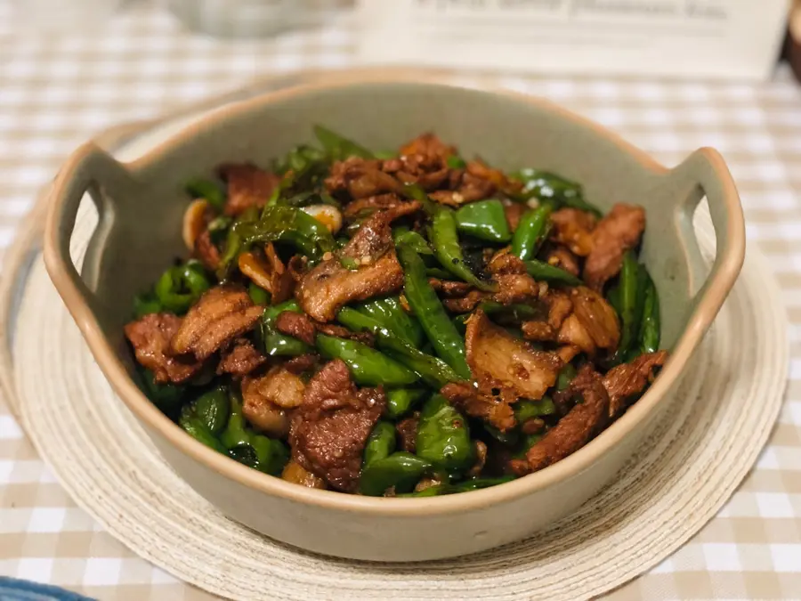 Hunan stir-fried pork