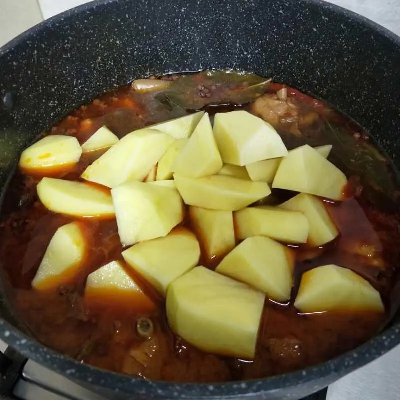 The best to make potato chicken nuggets, and another rice artifact step 0