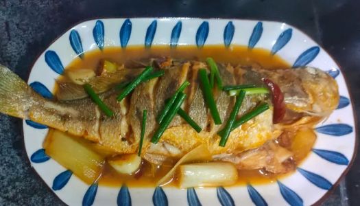 【Taizhou cuisine】Home-roasted yellow croaker (Michelin three-star Xinrong Kee)