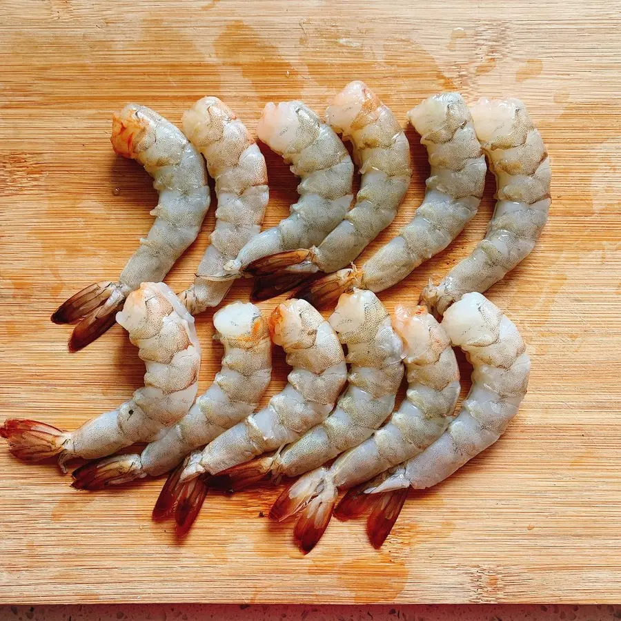 Golden anchovy shrimp step 0