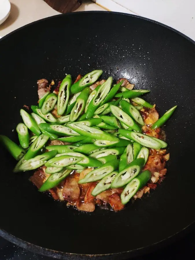 Farmhouse stir-fried meat step 0