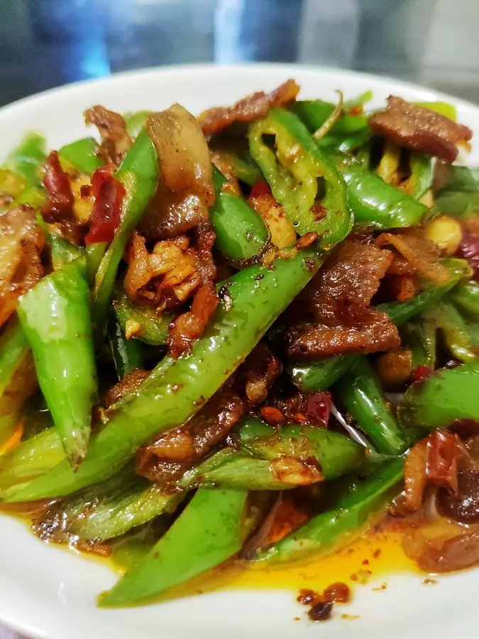 Farmhouse stir-fried meat