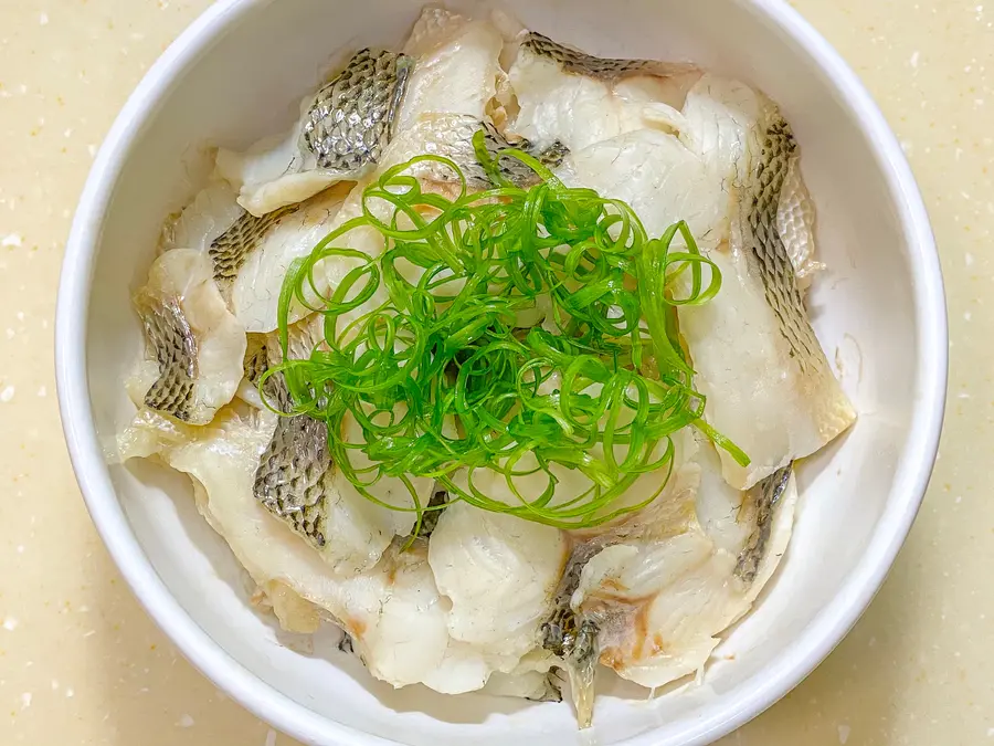 Steamed sea bass fillet step 0