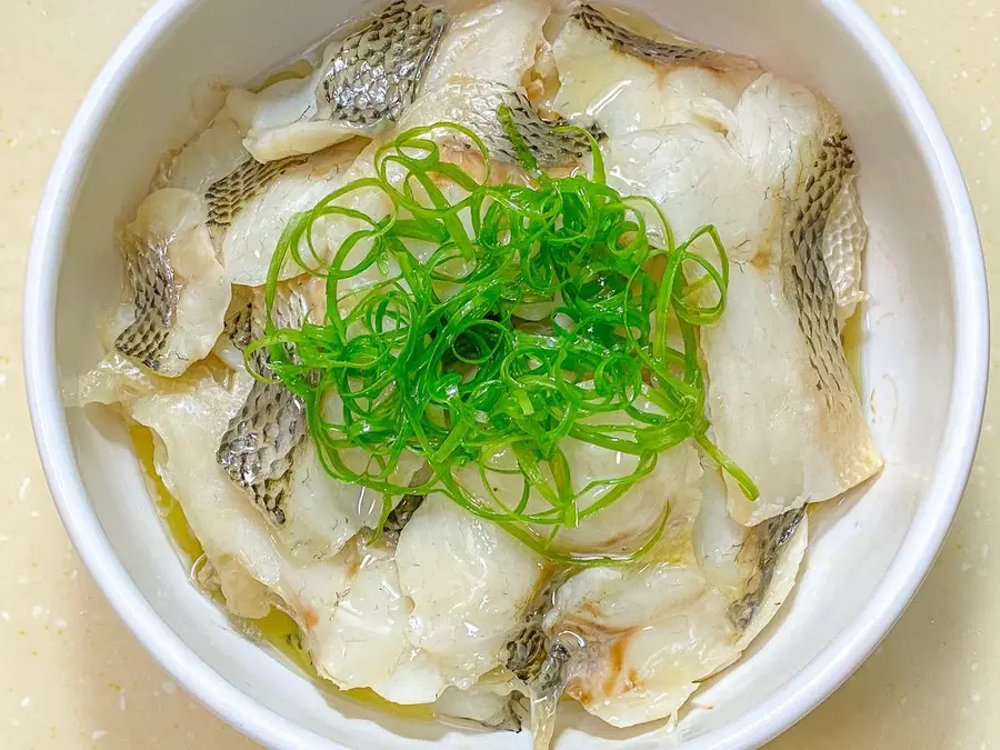 Steamed sea bass fillet step 0